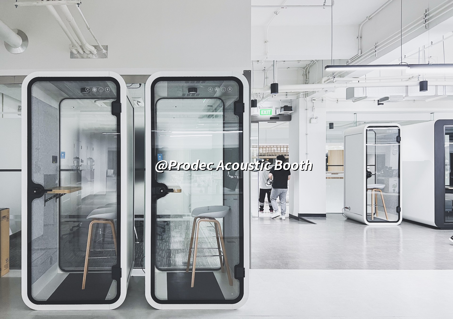 Toyota Thailand Headquarters Enhances Open Workspace with Our Soundproof Phone Booths