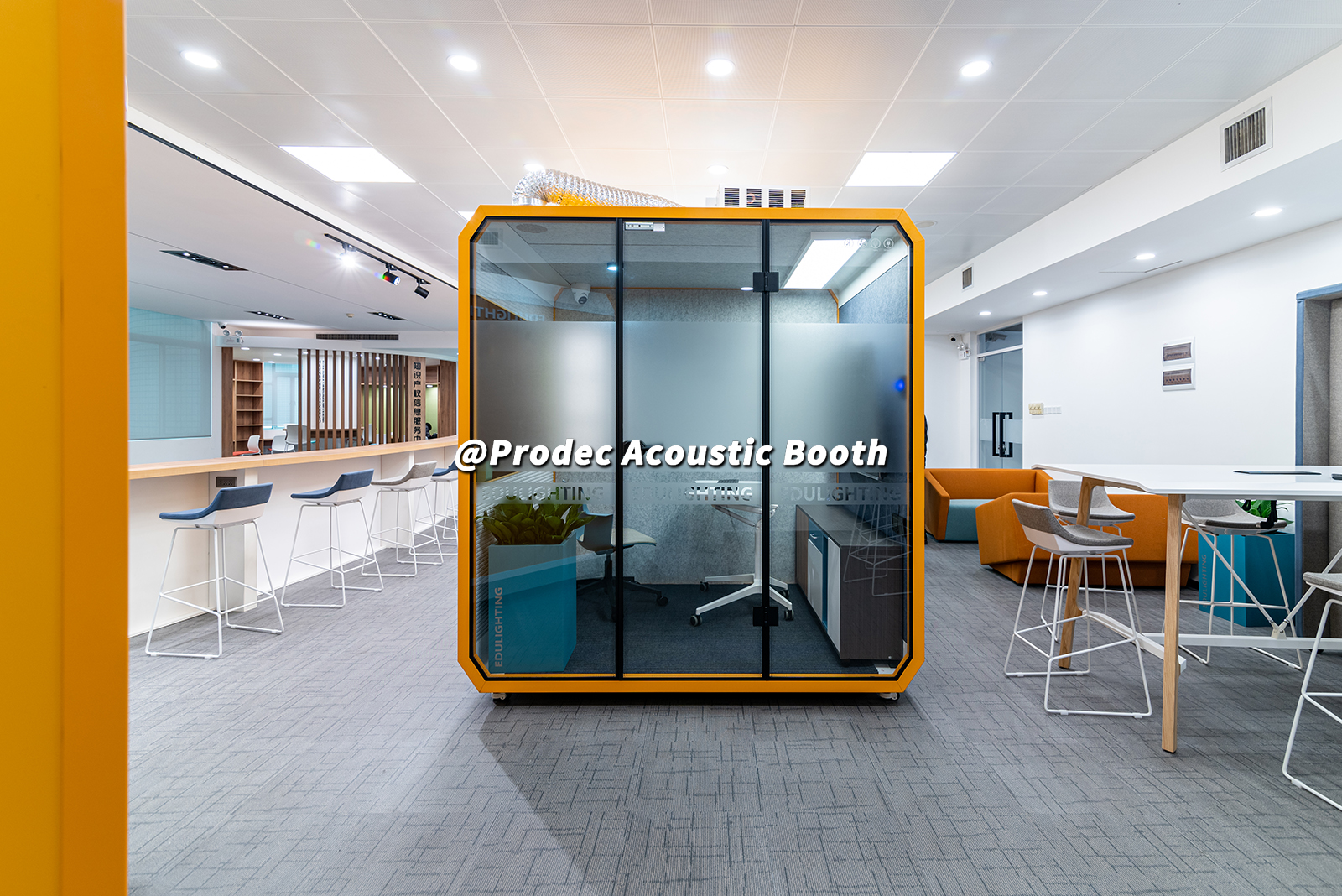 EDULIGHTING Acoustic soundproof Booth - Remote Teaching Booth