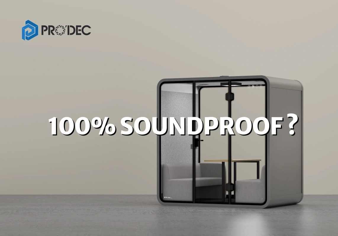 Why Soundproof Pods Cannot Achieve 100% Silence