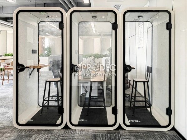 How Soundproof Booths Improve Productivity in Open-Plan Offices