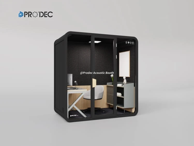 soundproof recording booth