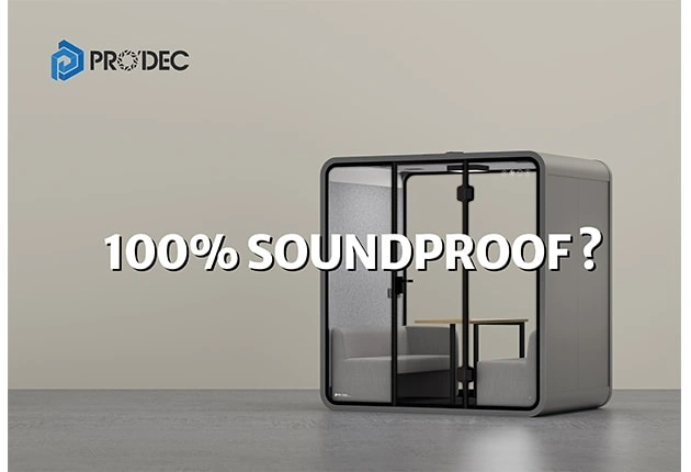 Why Soundproof Pods Cannot Achieve 100% Silence