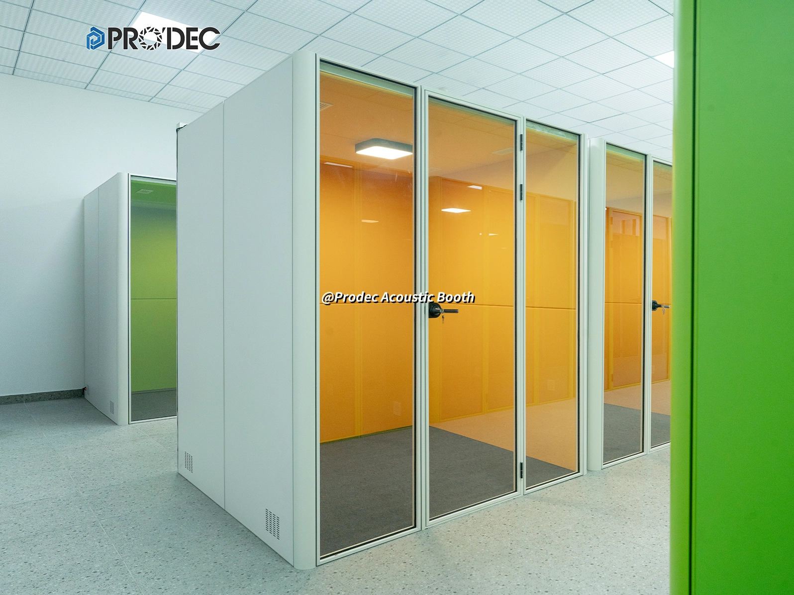 soundproof recording booth