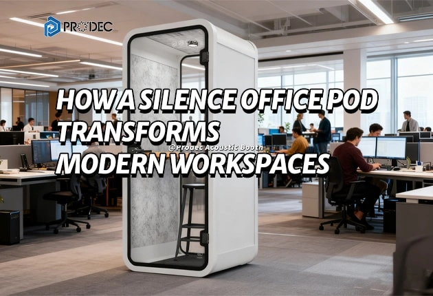 The Silence Advantage: How a Soundproof Office Pod Transforms Modern Workspaces